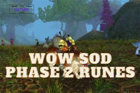 wow sod phase 2 runes|wow sod phase 2 date.